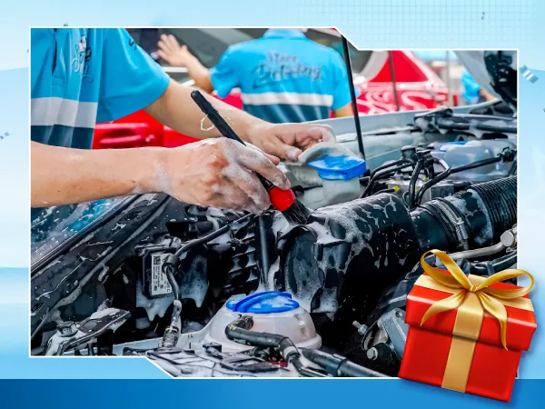 Vệ sinh khoang động cơ ô tô tại Store Detailing